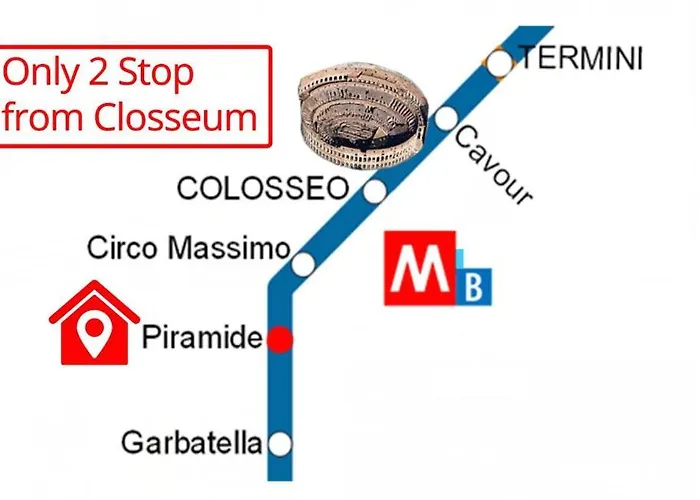 Piramide Luxury Colosseum Rome